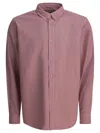 Carhartt Bolton Long-sleeved Shirt In Pink