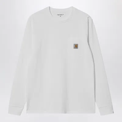 Carhartt Wip /s Pocket T Shirt White In Cotton