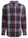 Carhartt Tamblyn Plaid Check Long-sleeved Shirt In Blue