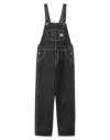 Carhartt Bib Straight Overalls In Black