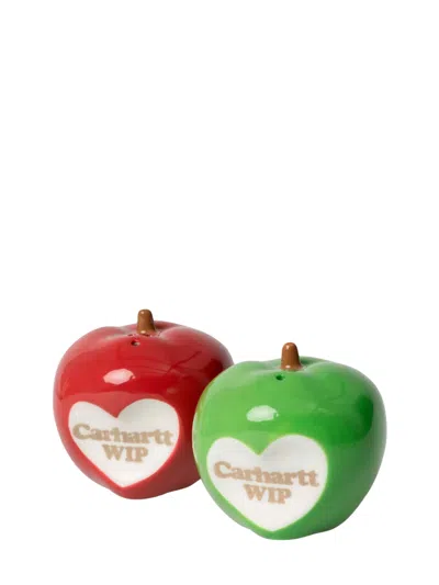 Carhartt Apple-shaped Salt And Pepper Shakers In Multi