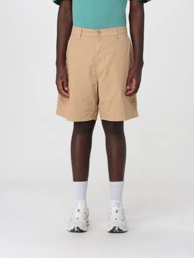 Carhartt Wip Cotton Shorts In Neutral