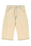 Carhartt Landon Short In Denim Sabbia Uomo In Brown