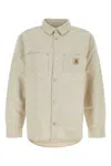 Carhartt Wip Sand Denim Walter Shirt Jac In Neutral