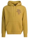 Carhartt Sandwich Logo Hoodie In Yellow