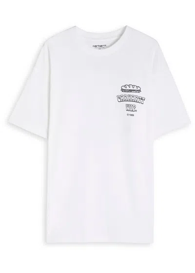 CARHARTT CARHARTT WIP SANDWICH PRINTED COTTON T-SHIRT