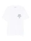 Carhartt Carhatt Wip Sandwich Short Sleeve Graphic Tee In White