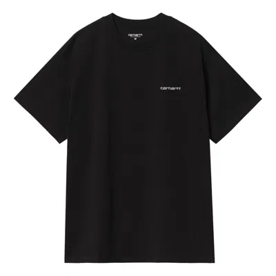 CARHARTT Carhartt WIP Script Embroidery Short Sleeve T-Shirt 'Black'