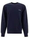 Carhartt Script Embroidery Sweatshirts Blue In Blue