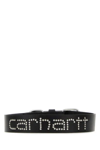 Carhartt Wip Script Stud Accessory In Black