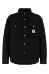 Carhartt Wip Selby Shirt Jac Cotton Canvas In Black