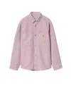 Carhartt Chore Coat With Chest And Front Pockets In Pink