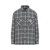 Carhartt Wip Cronyn Dark Navy Cotton Shirt Jacket In Blue