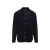 Carhartt Madison Corduroy Long-sleeved Shirt In Blue