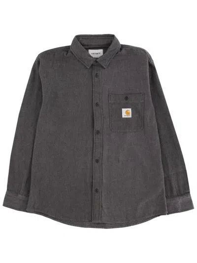 Carhartt Wip Shirt "edgar" In Black