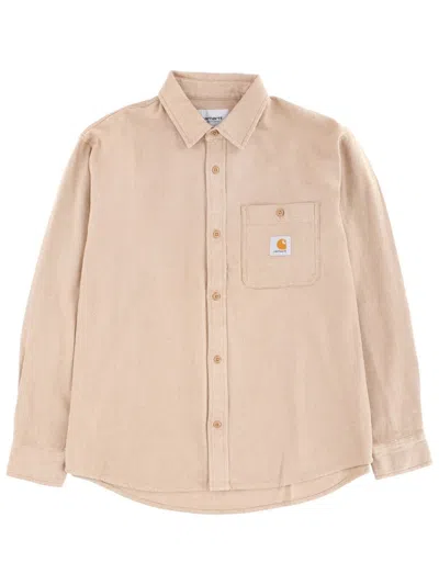 Carhartt Shirt Edgar In Neutral
