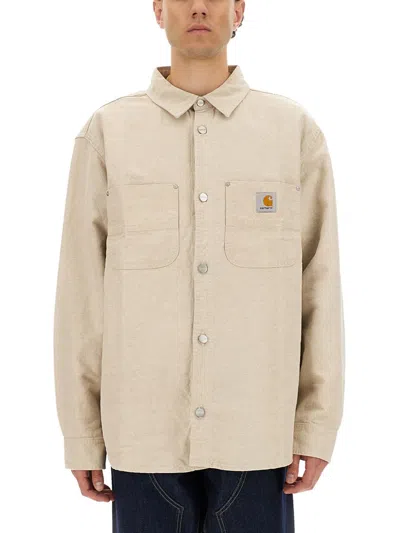 Carhartt Wip Shirt Walter In Neutral