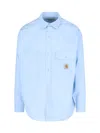 Carhartt Irwin Oversized Shirt In Blue