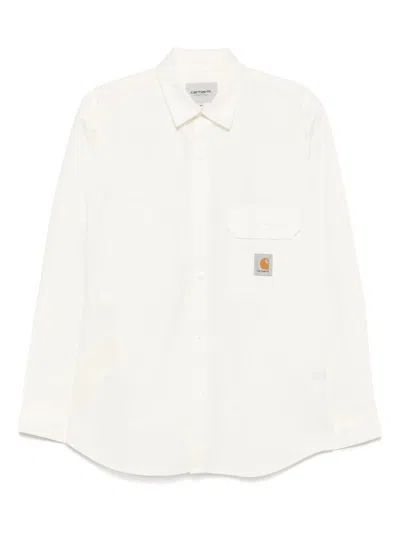 Carhartt Wip Shirts In Neutral