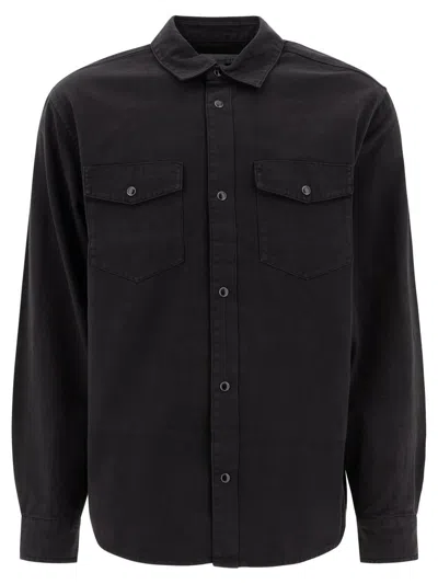 Carhartt Wip "l/s Santa Fe" Shirt In Black