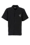 Carhartt Ablaze Graphic Print Short Sleeves Shirt In Black