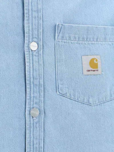 Carhartt Wip Shirts In Denim