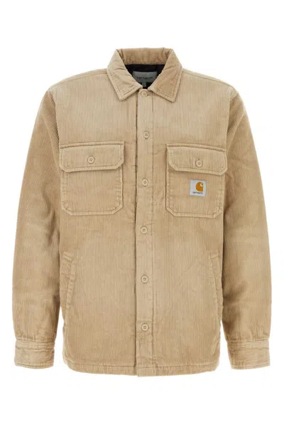 Carhartt Wip Shirts In Brown