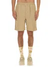 Carhartt Flint Elastic Waistband Shorts With Back And Side Pockets