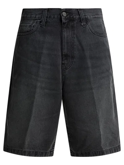 Carhartt Wip Short "landon" In Black
