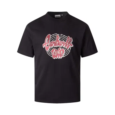 Pre-owned Carhartt Wip Short-sleeve Chedda T-shirt 'black' | Men's Size Xl