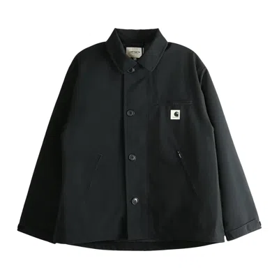Pre-owned Carhartt Wip Short-sleeve Hudson Pocket T-shirt 'black' | Men's Size L