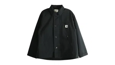 Pre-owned Carhartt Wip Short Sleeve Hudson Pocket T-shirt In Black