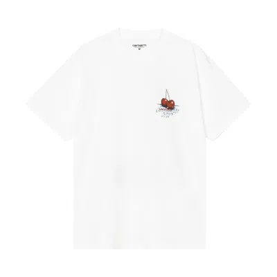 Pre-owned Carhartt Wip Short-sleeve Jake Garcia T-shirt 'white' | Men's Size M