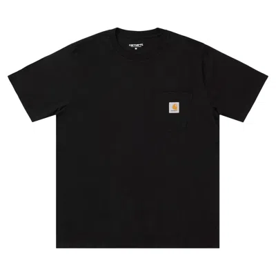 Pre-owned Carhartt Wip Short-sleeve Pocket T-shirt 'black' | Men's Size Xl
