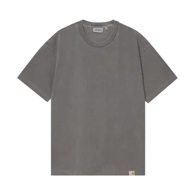 Pre-owned Carhartt Wip Short-sleeve Rggd T-shirt 'black Garment Dyed' | Men's Size Xl