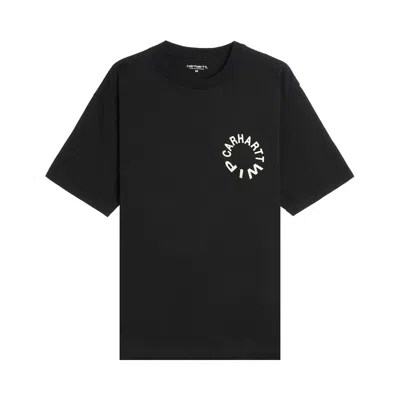 Pre-owned Carhartt Wip Short-sleeve Work Varsity T-shirt 'black'