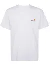 Carhartt American Script Logo-embroidered Organic Cotton-jersey T-shirt In White