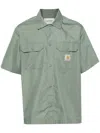 Carhartt Short Sleeve Craft Shirt In Green