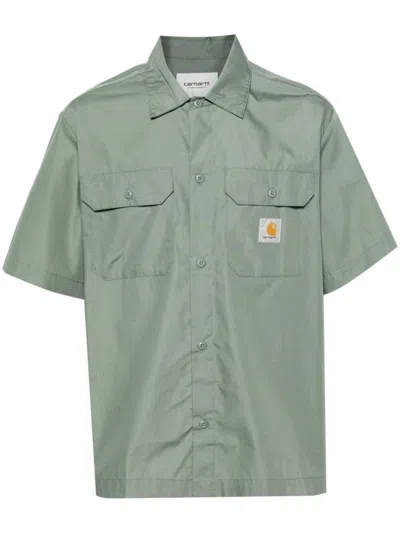 Carhartt Short Sleeve Craft Shirt In Green