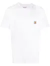 Carhartt Wip  Wip Cotton Pocket T-shirt In White