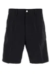 Carhartt Bermuda Shorts In Cotton Blend With Logo