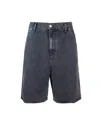 Carhartt Wip Bermuda In Black