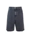 Carhartt Wip Bermuda In Black