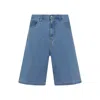 Carhartt Landon Bermuda Denim Shorts In Blue