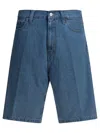 Carhartt Wip Bermuda Single Knee Smith Denim In Blue