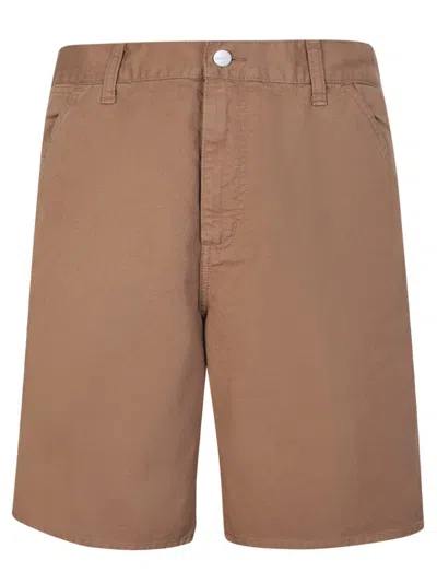 Carhartt Wip Shorts In Brown