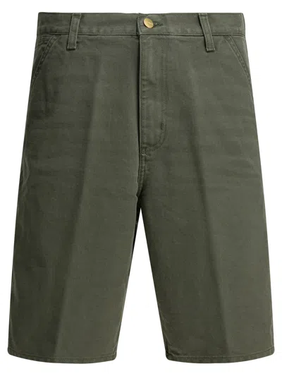 Carhartt Cargo Pocket Shorts Belt Loops Design In Green