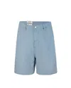 Carhartt Wip Walter Single Knee Short Misty Sky In Walter Single Knee Short