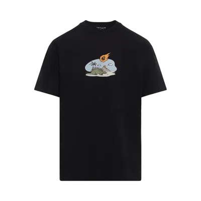 Pre-owned Carhartt Wip Short-sleeve Impact T-shirt 'black' | Men's Size Xxl