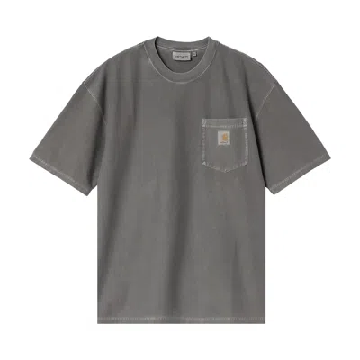 Pre-owned Carhartt Wip Short-sleeve Loose Pocket T-shirt 'black' | Men's Size L